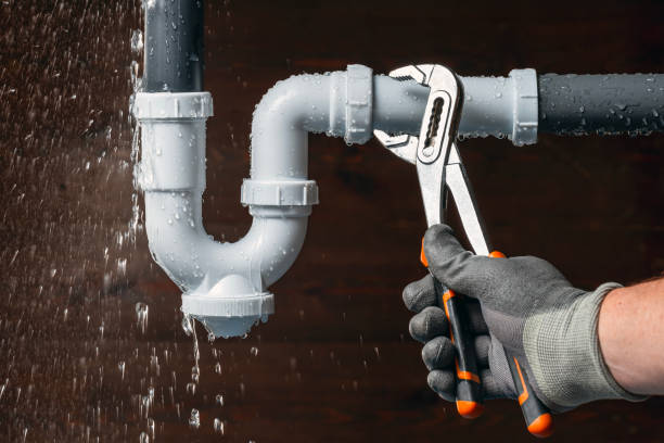 Professional Drain Cleaning technician working in Three Rivers, MA